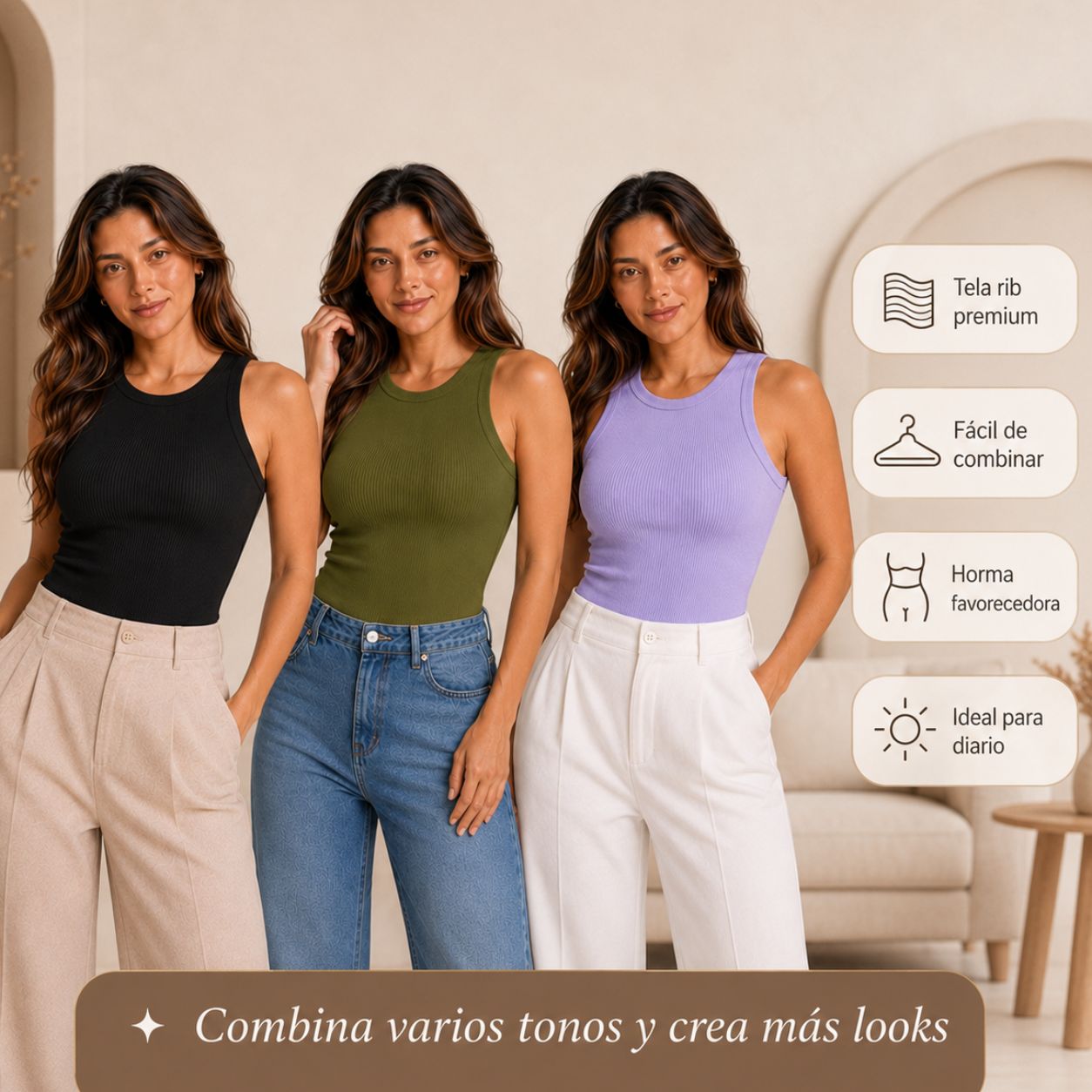 Camiseta Rib Premium