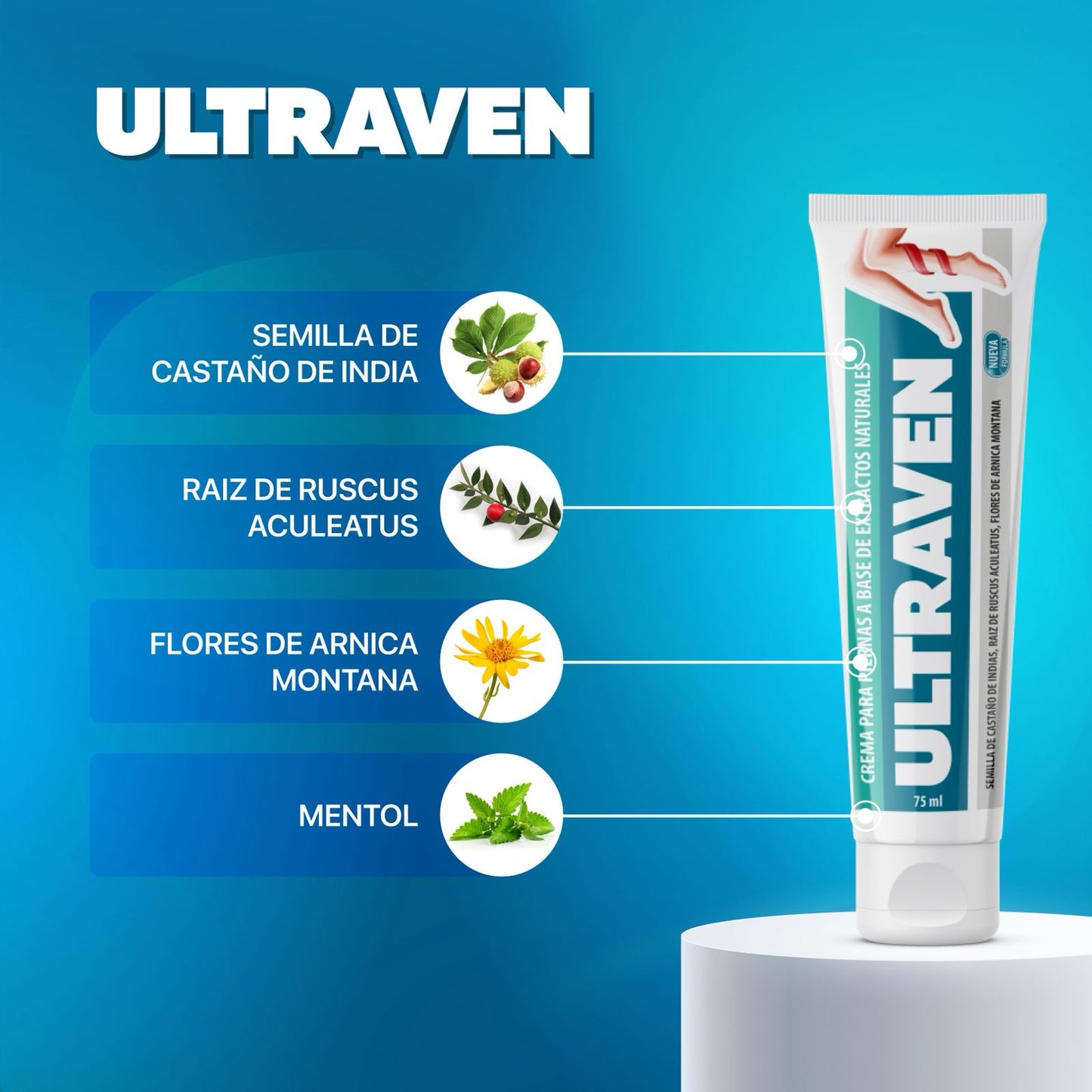 ULTRAVEN™ + Medias de compresión GRATIS | Piernas más ligeras
