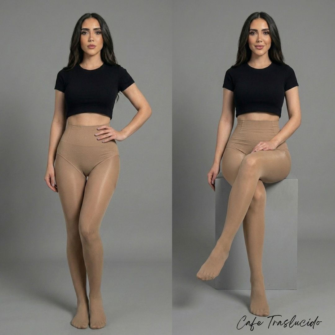 Medias Térmicas Control Abdomen y Push Up