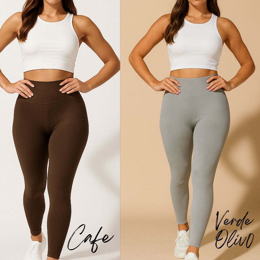 Leggins Rib Premium™ | Comodidad que Realza tu Figura