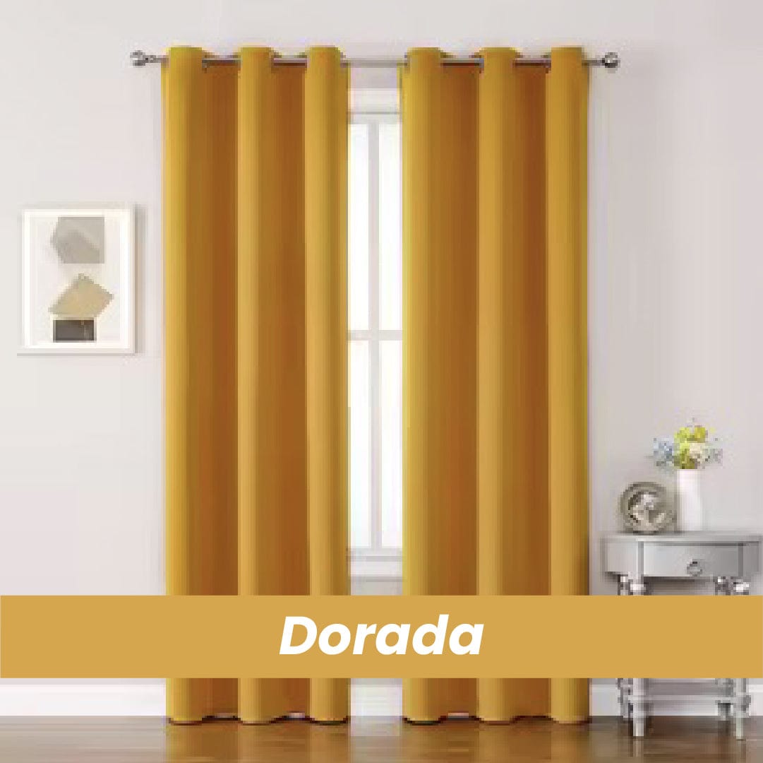 Cortinas Blackout x2 | Privacidad, estilo y oscuridad