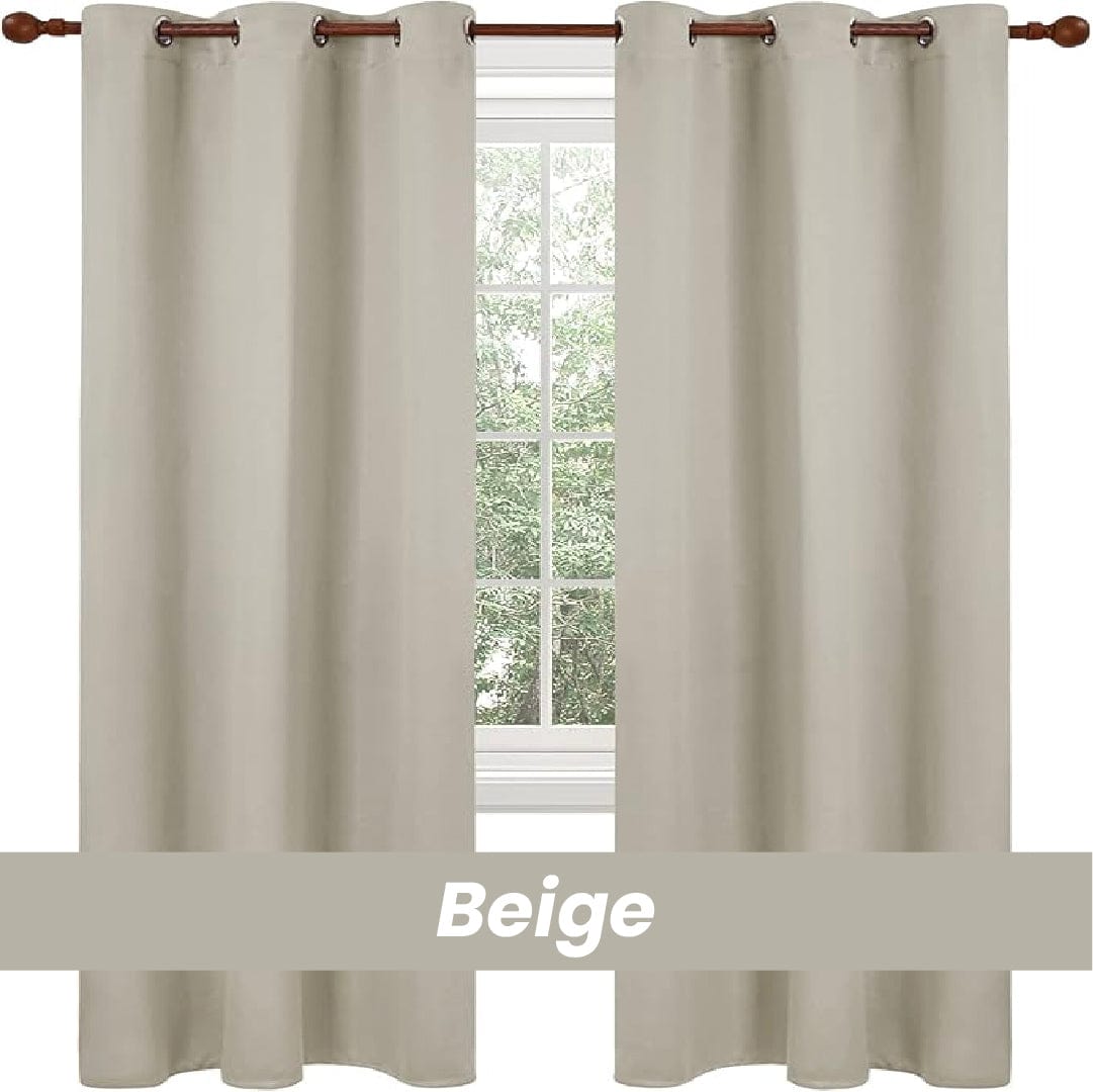 Cortinas Blackout x2 | Privacidad, estilo y oscuridad