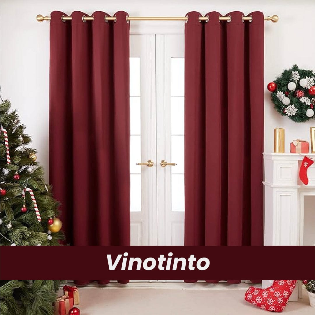 Cortinas Blackout x2 | Privacidad, estilo y oscuridad